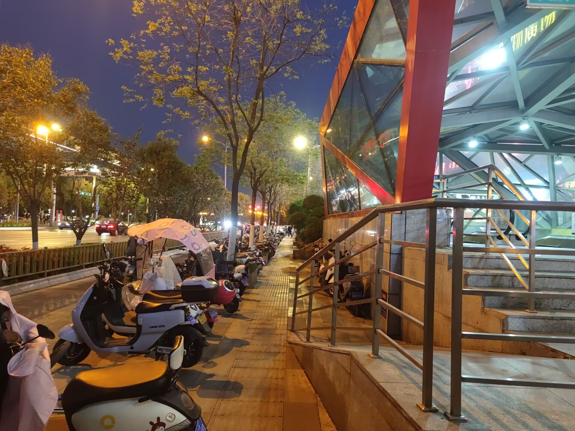 地铁口 A 路线示意图